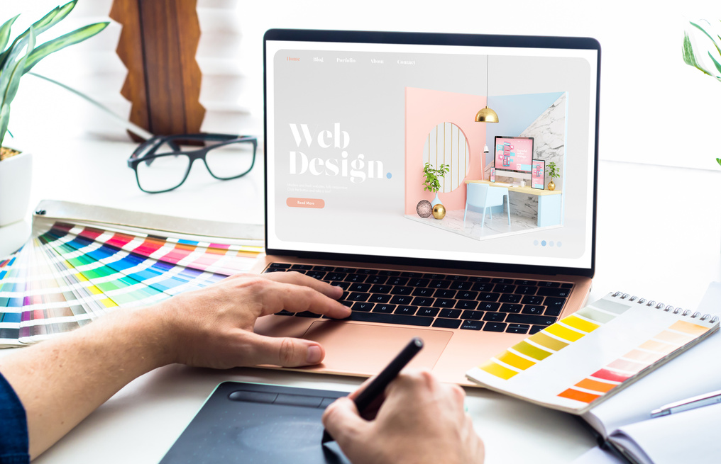 Web design desktop